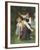 Dans Le Bois-Elizabeth Gardner Bouguereau-Framed Giclee Print