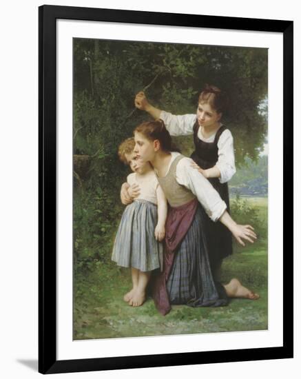 Dans Le Bois-Elizabeth Gardner Bouguereau-Framed Giclee Print