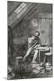 Dans Le Grenier, 19th Century-Édouard Riou-Mounted Giclee Print