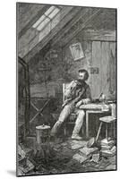Dans Le Grenier, 19th Century-Édouard Riou-Mounted Giclee Print