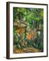 Dans le parc de Chateau-Noir (in the Park).-Paul Cezanne-Framed Giclee Print