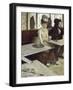 Dans Un Caf‚, Dit Aussi L'Absinthe (In a Caf‚, also Called Absinthe)-Edgar Degas-Framed Giclee Print