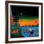 Dans Un Coucher De Soleil D'Automne En Corse, 2014-Cristina Rodriguez-Framed Giclee Print