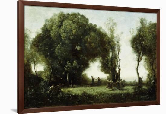 Danse Des Nymphes-Jean-Baptiste-Camille Corot-Framed Giclee Print