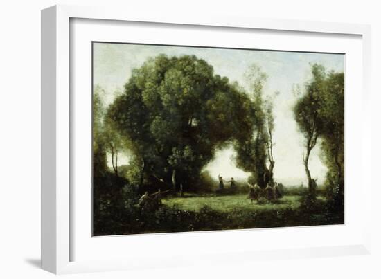 Danse Des Nymphes-Jean-Baptiste-Camille Corot-Framed Giclee Print