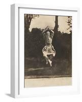 Danse Siamoise of Vaslav Nijinsky in the Ballet Les Orientales-Eugène Druet-Framed Giclee Print