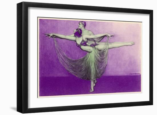 Danseurs-null-Framed Art Print