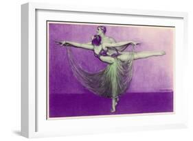 Danseurs-null-Framed Art Print