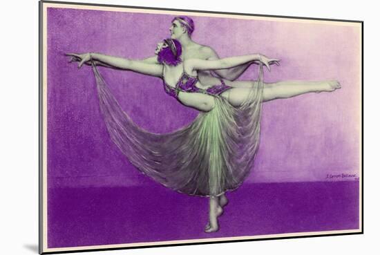 Danseurs-null-Mounted Art Print