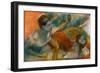 Danseuse a L'Eventail, C.1883-86-Edgar Degas-Framed Giclee Print