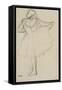 Danseuse à la barre-Edgar Degas-Framed Stretched Canvas