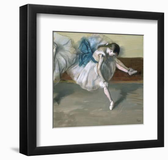 Danseuse Au Repos, c. 1879-Edgar Degas-Framed Art Print