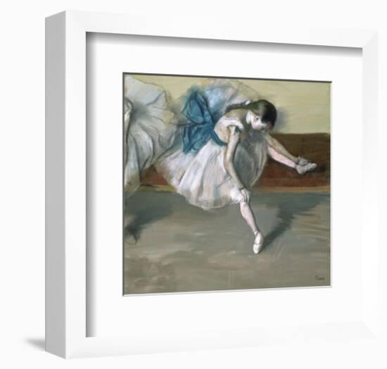 Danseuse Au Repos, c. 1879-Edgar Degas-Framed Art Print