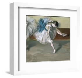 Danseuse Au Repos, c. 1879-Edgar Degas-Framed Art Print