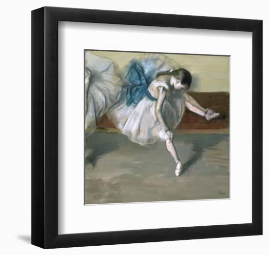 Danseuse Au Repos, c. 1879-Edgar Degas-Framed Giclee Print