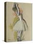 Danseuse Debout, C. 1885-Edgar Degas-Stretched Canvas