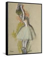 Danseuse Debout, C. 1885-Edgar Degas-Framed Stretched Canvas