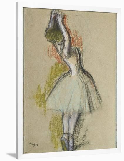 Danseuse Debout, C. 1885-Edgar Degas-Framed Giclee Print