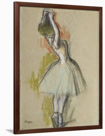 Danseuse Debout, C. 1885-Edgar Degas-Framed Giclee Print