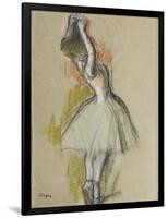 Danseuse Debout, C. 1885-Edgar Degas-Framed Giclee Print