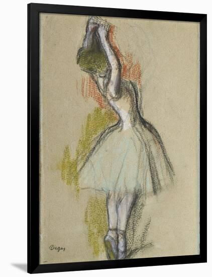 Danseuse Debout, C. 1885-Edgar Degas-Framed Giclee Print