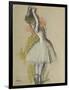 Danseuse Debout, C. 1885-Edgar Degas-Framed Giclee Print