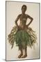 Danseuse Makere (Bambili), from Dessins Et Peintures D'afrique, Executes Au Cours De L'expedition C-Alexander Yakovlev-Mounted Giclee Print