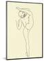 Danseuse Nue-Auguste Rodin-Mounted Serigraph
