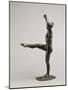 Danseuse, position de quatrième devant sur la jambe gauche, première étude-Edgar Degas-Mounted Giclee Print