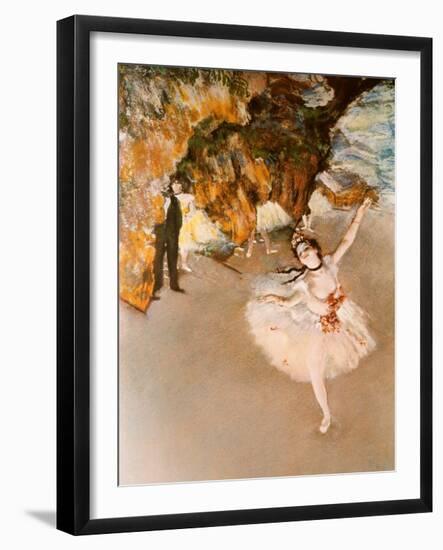 Danseuse-Edgar Degas-Framed Art Print