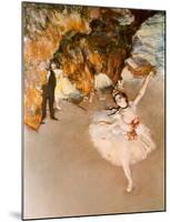 Danseuse-Edgar Degas-Mounted Art Print