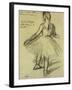 Danseuse-Edgar Degas-Framed Giclee Print