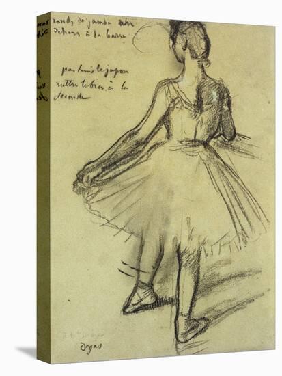 Danseuse-Edgar Degas-Stretched Canvas