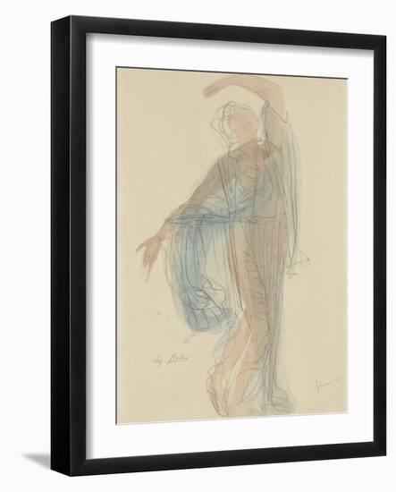 Danseuse-Auguste Rodin-Framed Giclee Print