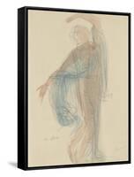 Danseuse-Auguste Rodin-Framed Stretched Canvas