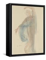 Danseuse-Auguste Rodin-Framed Stretched Canvas