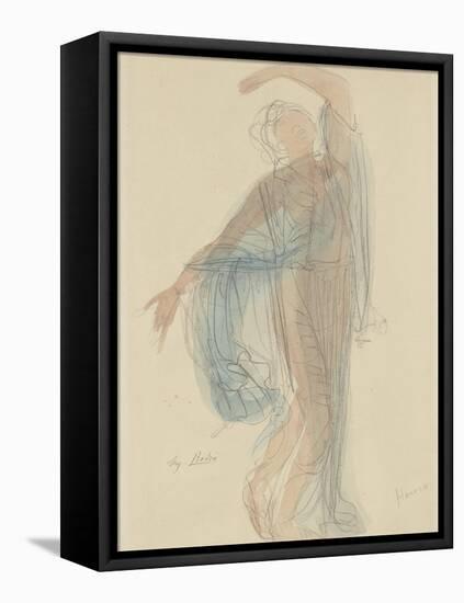 Danseuse-Auguste Rodin-Framed Stretched Canvas