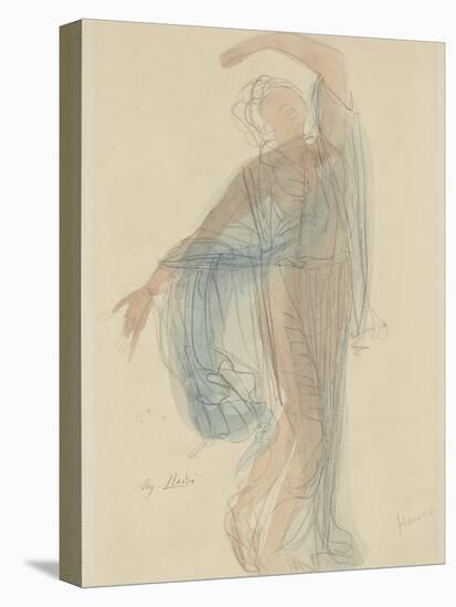 Danseuse-Auguste Rodin-Stretched Canvas