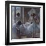 Danseuses, c.1884-1885-Edgar Degas-Framed Premium Giclee Print