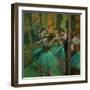 Danseuses en rose et vert-Pink and green dancers, around 1890. Canvas,82,2 x 75,6 cm.-Edgar Degas-Framed Giclee Print