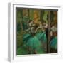 Danseuses en rose et vert-Pink and green dancers, around 1890. Canvas,82,2 x 75,6 cm.-Edgar Degas-Framed Giclee Print