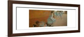 Danseuses montant un escalier-dancers mounting a staircase, around 1886-1888 Canvas,39 x 89,5 cm-EDGAR DEGAS-Framed Giclee Print