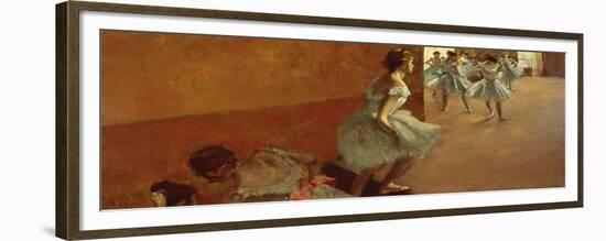 Danseuses Montant un Escalier-Edgar Degas-Framed Giclee Print