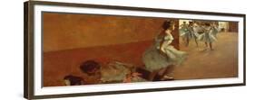 Danseuses Montant un Escalier-Edgar Degas-Framed Giclee Print