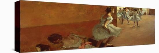 Danseuses Montant un Escalier-Edgar Degas-Stretched Canvas