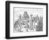 Dante (1265-132), Florence and the Seven Circles of Hell, 1882-Domenico di Michelino-Framed Giclee Print