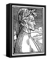 Dante Alighieri (1265-132), Italian Poet, 1521-Giulio Clovio-Framed Stretched Canvas