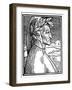 Dante Alighieri (1265-132), Italian Poet, 1521-Giulio Clovio-Framed Giclee Print