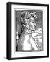 Dante Alighieri (1265-132), Italian Poet, 1521-Giulio Clovio-Framed Giclee Print