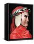 Dante Alighieri (1265-1321). Italian Poet by Pannemaker-Prisma Archivo-Framed Stretched Canvas